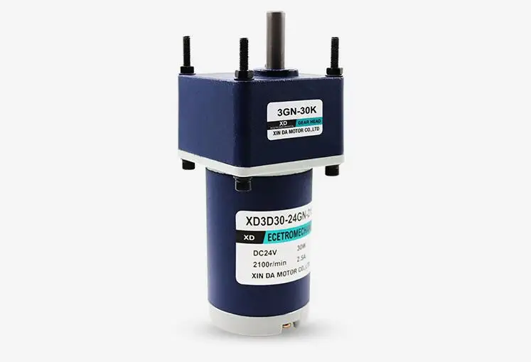 Motor lento diminuto do redutor 24v da