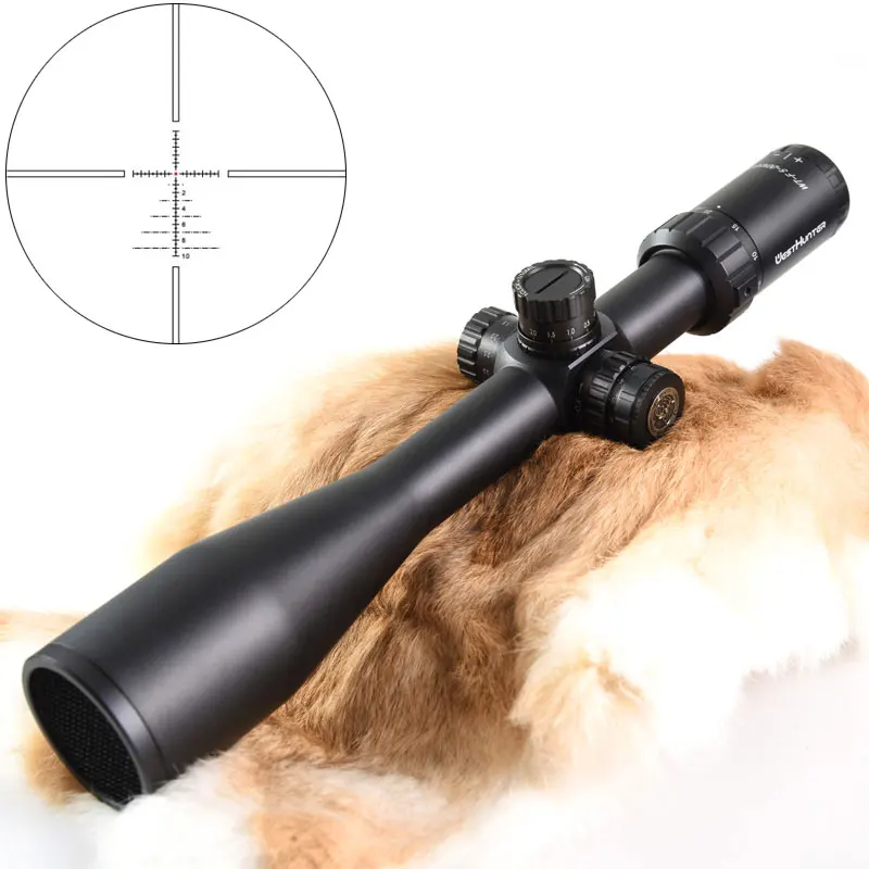 Высокое качество WESTHUNTER WT-F 5-20X50SF охотничий оптический прицел с подсветкой Стекло гравированное сетка оптический Воздушный пистолет прицел боковой Фокус