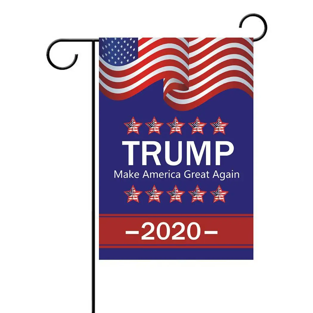 30x45 cmTRUMP флаг садовый баннер кампании в качестве графический 12 видов 2020 | Дом и сад