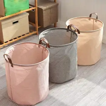 

Foldable Laundry Basket Kid Toys Buckets Dirty Clothes Organizer Storage shoe Organizer Bag Laundry Kitchen Organization