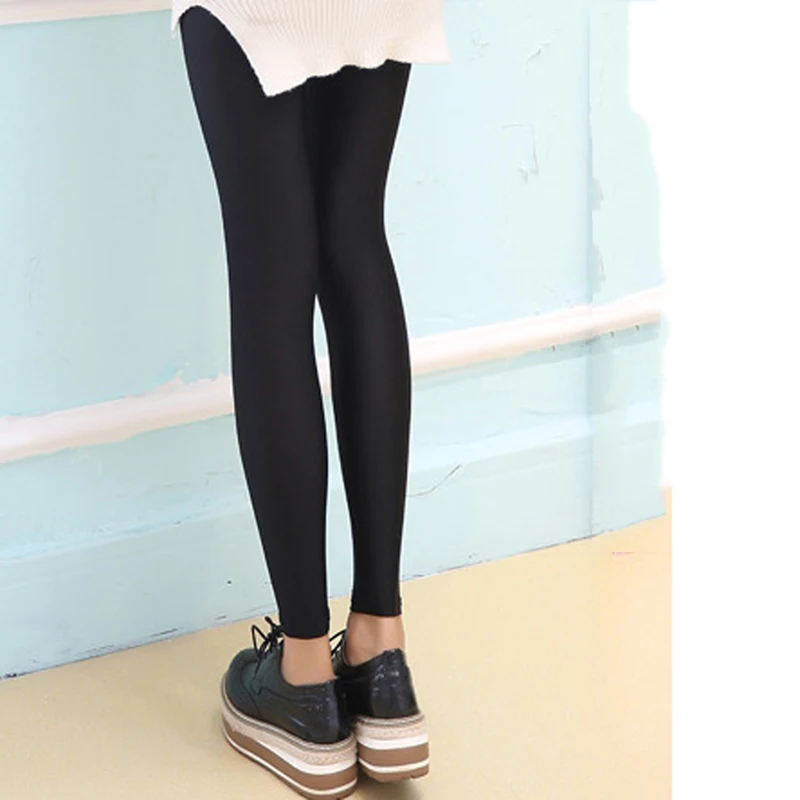 Women Casual Fitness Skinny Pants Female Long Leggings Black Full Length Leggings Outer Wear Elastic Leggings