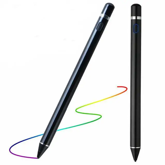 Universal Capacitive Stlus Touch Screen Pen Smart Pen for IOS/Android System Apple iPad Phone Stylus Pencil Touch Pen black