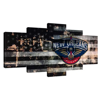 

New Orleans Pelicans HD Canvas Print Painting Home Decoration Picture Wall Art Poster Office Hanging on The Garden Decoration