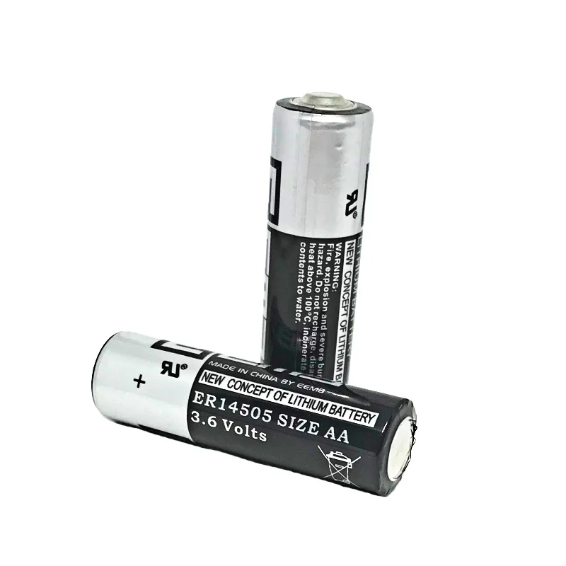 1 шт. ER14505 14505 2400mah AA промышленная литиевая батарея LR6 R6P для gps трек-камера резервная память медицинское оборудование