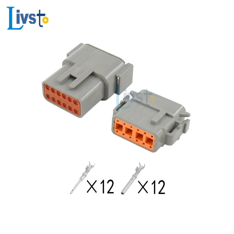 à prova dtm água com pinos conector