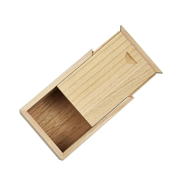 

Wood Lid Case Accessories Bamboo Home Desktop Packaging DIY Bag Storage Box Tea Organizer Pulling Cover