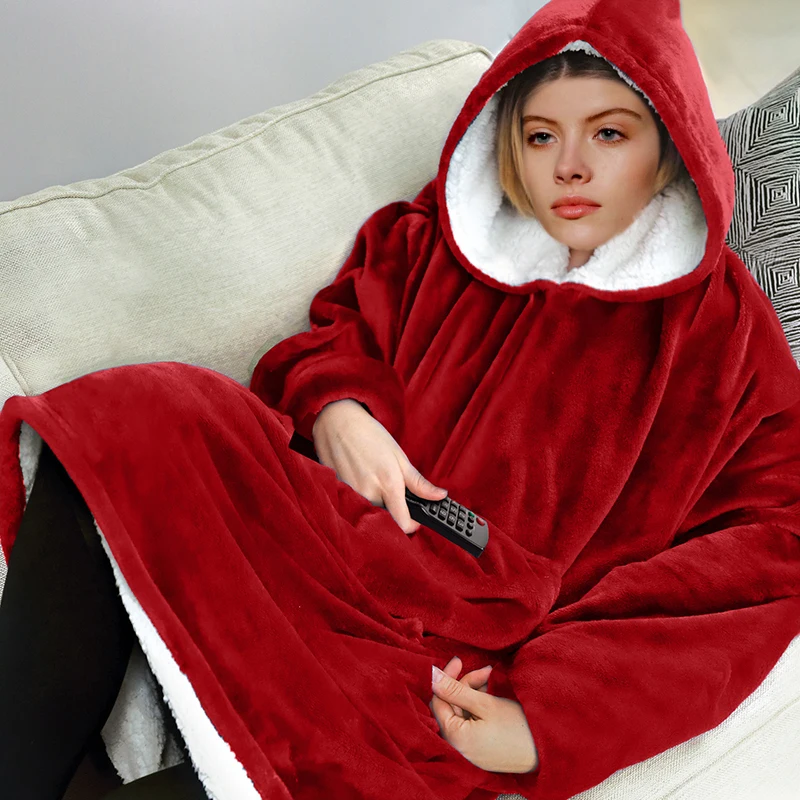 Comfy oversized hoodie blanket Clearance