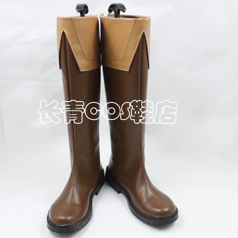 APH Axis Powers Hetalia Ivan Braginsky Russia high boots Cosplay Boots customize any size 2351 | Тематическая одежда и