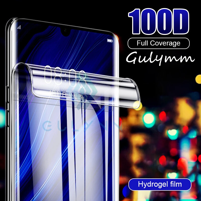 Гидрогель с защитой от синего света 100D для Xiaomi Redmi Note 9 8 7 6 5 K20 Pro Защита экрана 7A 6Pro