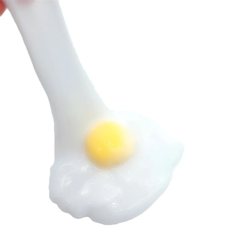 Simulation Egg Mixing Cloud Slime Putty Scented Stress Kids Polymer Clay Toys Soft Fluffy Slime Toys Supplies Charms Slime #B