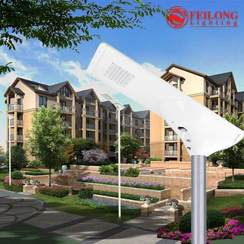 

New Solar Lights 190lm / W New Solar Street Light 3 Year Warranty 30w All In One Solar Street Lights Outdoor