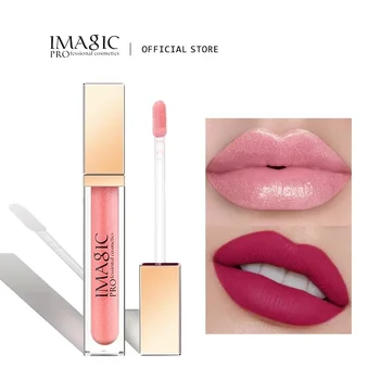 IMAGIC new waterproof and moisturizing lip gloss velvet matte lasting lip gloss ladies cosmetics 20 colors 1