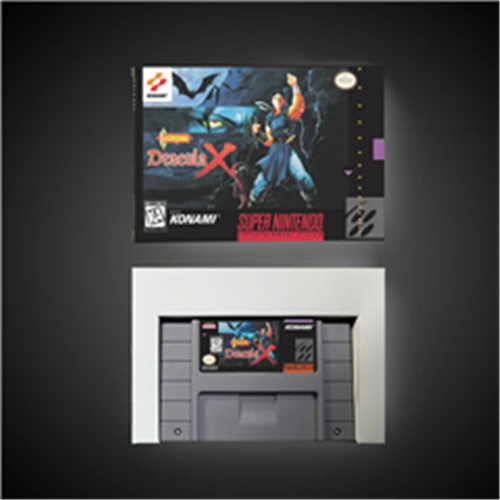 Caslevania Dracula X-карта действия для игры Версия США с розничной коробкой | Электроника