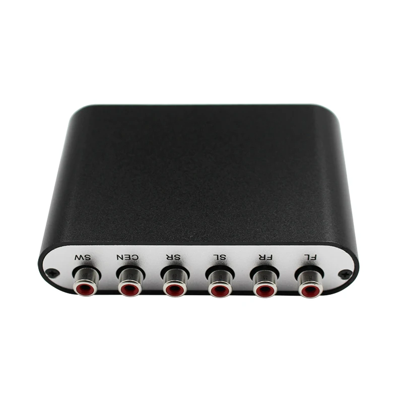  5.1 Audio Decoder 5.1/2.1 CH Analogico AC3 DTS Audio Gear Digital Sound Decoder SPDIF DTS/AC-3 per 