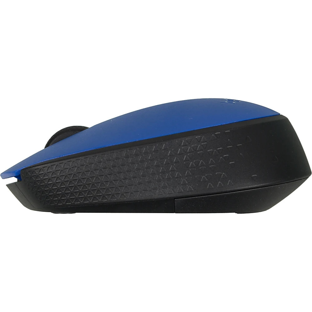 Мышь LOGITECH M171, беспроводная, USB, синий и черный