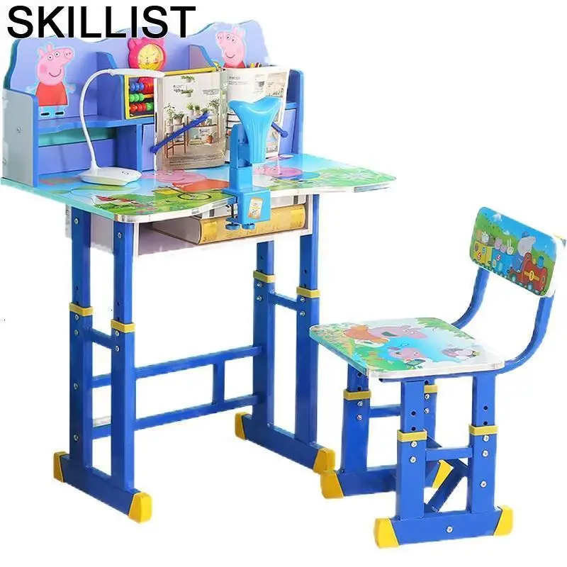 Kindertisch стул и столешница Per Bambini Меса De Estudio дети Pupitre Infantil Регулируемый Kinder For