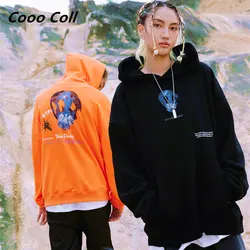 CoooColl 19FW уличная хип хоп толстовка мужская High street Kanye Новая мода лучшее качество глубокий морской житель толстовка с капюшоном