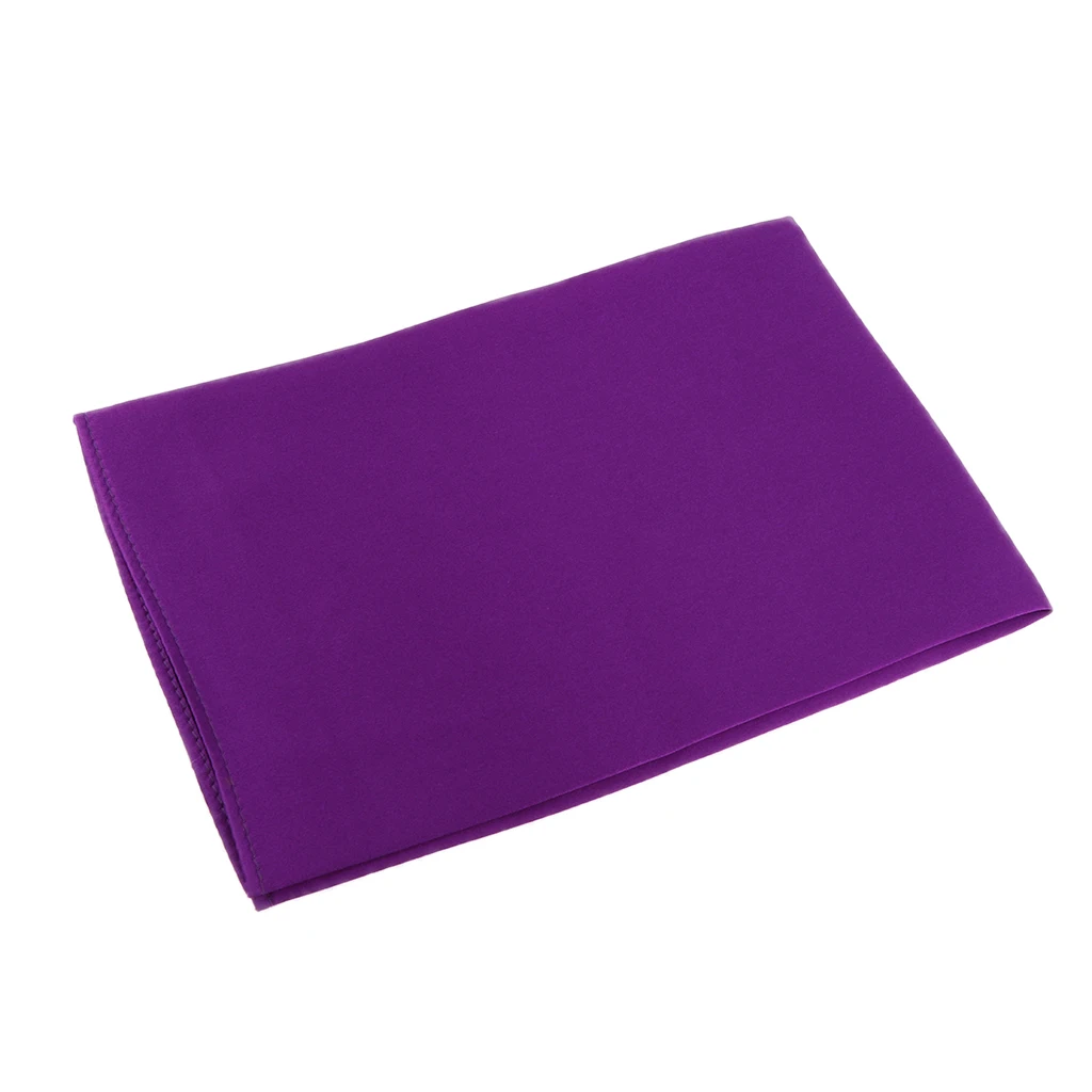 Men’s Gentle Pure Mulberry Silk Pocket Square Plain Solid Handkerchief Variety Colors 