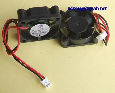 

DHL/EMS 50PCS 2-pin DC 24V Fans 30 x 30 x 10mm 24V DC Brushless Cooling 5 Blade Fan 3010S-A8