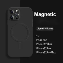 Magnetyczny futerał na telefon iPhone XS Max XR 13 12 Pro Max 13 12 Mini etui na bezprzewodowe ładowanie odporny na wstrząsy dla IPhone 11 Pro Max