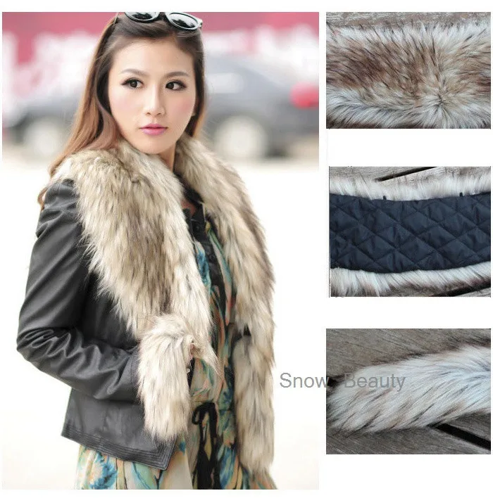 fake fur fox fur collar (1)
