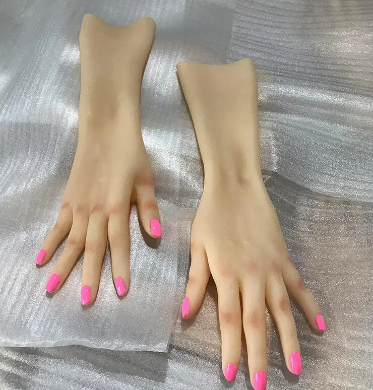 Description Picture 3 of itemUnisex Silicone Hand Mannequin Gloves, Body Magic Prosthetic Props, High Quality, Real Tpe, Health, Beauty, D107SL