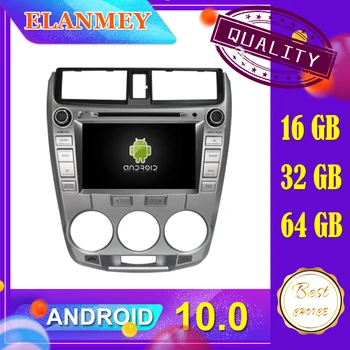 

Latest car Android 10.0 audio video system Fit for HONDA CITY 1.5T 2008-2011 car navigation radio multimedia retain DVD function