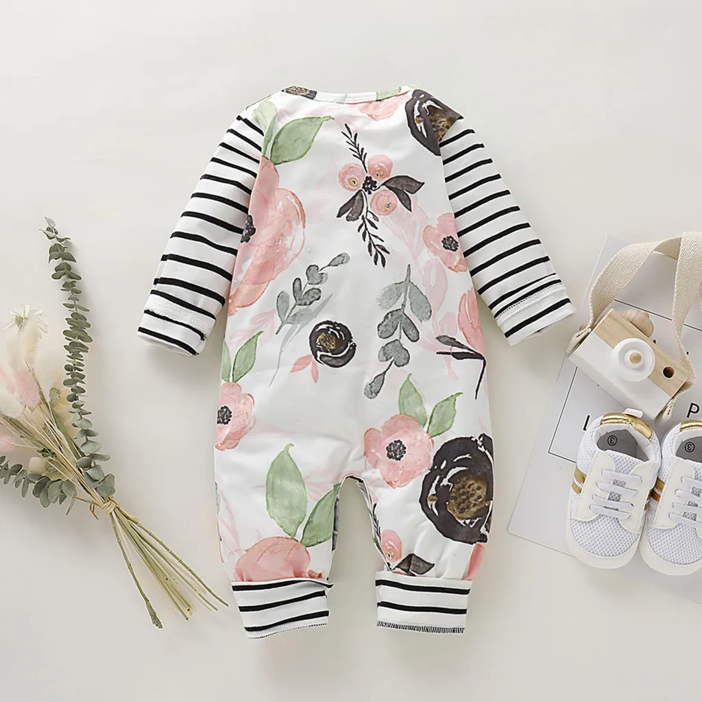 Be in great demand’s Newborn Infant Baby Girls Boys Stripe Romper Jumpsuit Outfits Playsuit Costume Retail L1202 | Детская одежда и