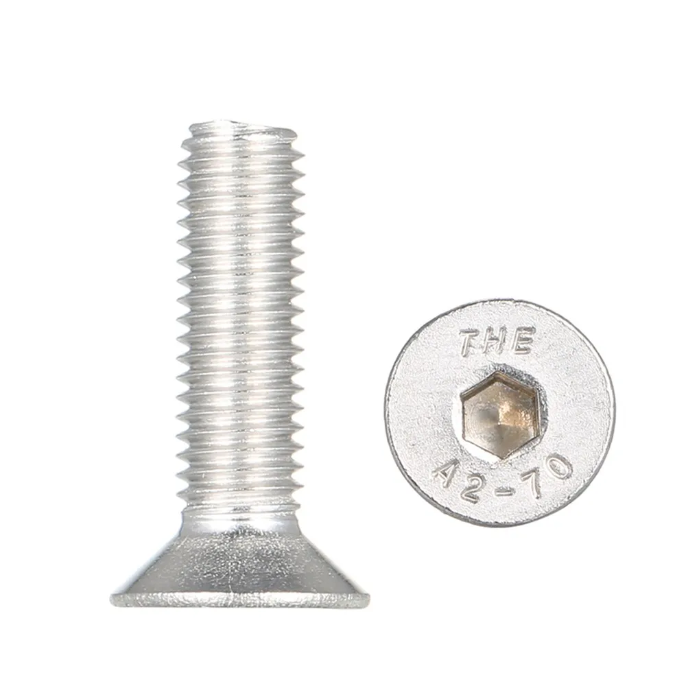 

5pcs DIN7991 304 Stainless Steel Allen Bolt Socket Cap Screws Hex Screw M5*20