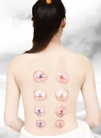 6pcs Cupping Therapy Vacuum Magnet Medical Body Massage Acupressure Relaxation Relieve Pain Health Care Kit Tool 2