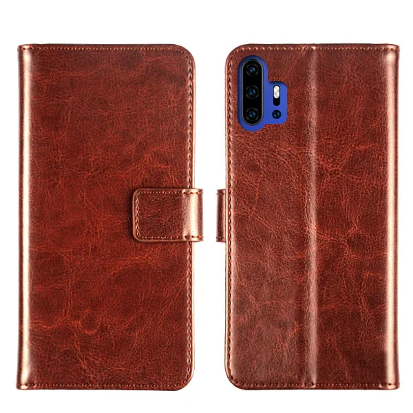 Кожаный чехол-бумажник с отделением для карт Pierves роскошный чехол-подставка Umi