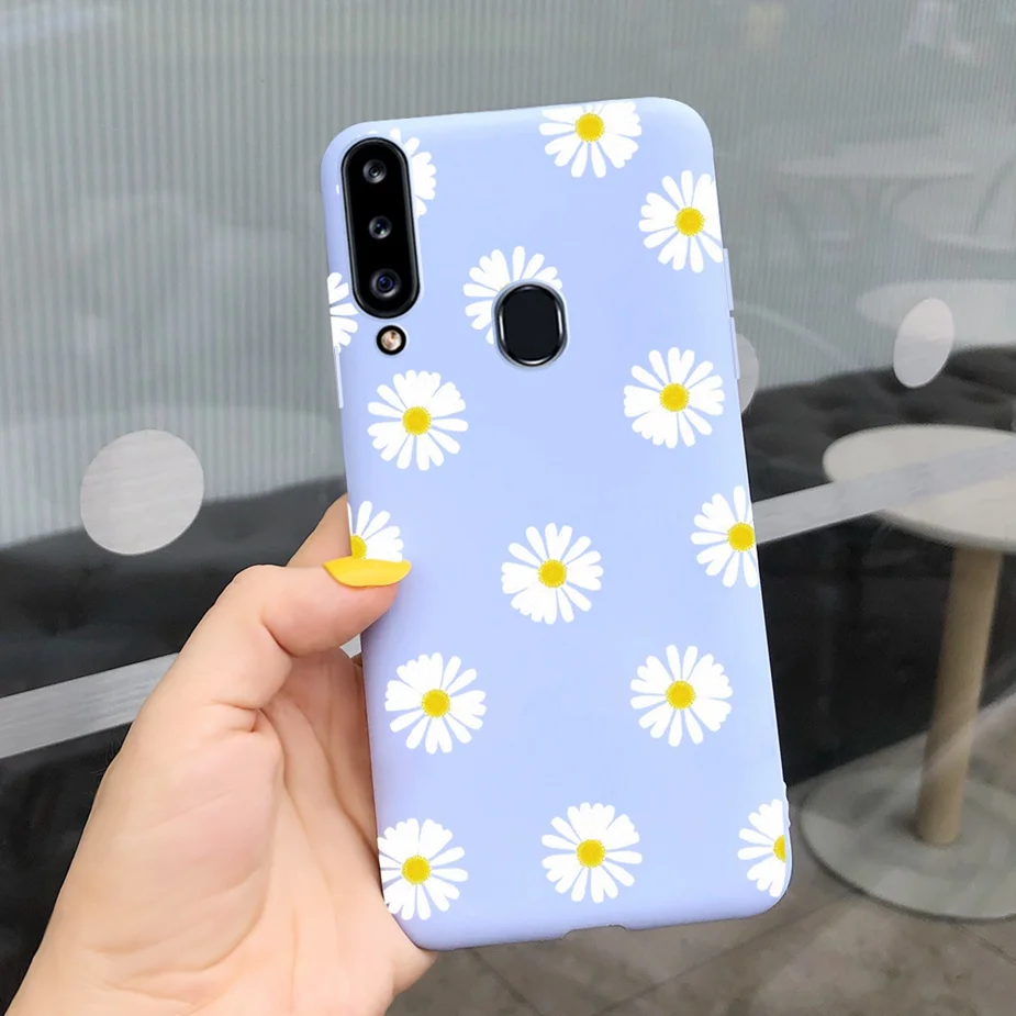 Daisy Sunflower Cover For Samsung Galaxy A20s Case A20 A10s A20e A10 Soft Slim Funda For Samsung A10 A 20 s 20e A20s Phone Cases flip cover with pen