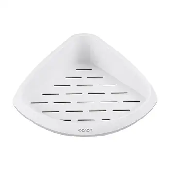 

1Pc Wall-mounted Corner Storage Rack Punch Free Triangle Rack Creative Wall-mounted Sundries Organizer for Bathroom Kitchen