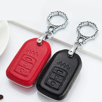 

Plastic leather Key case for car For Honda Civic Accord CR-V Pilot HR-V 2017 2018 2019 for CXV FIT XRV VEZEL car accessories new