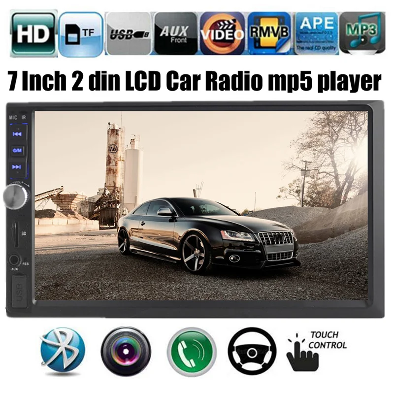 

Navigation Dual Core Touch Screen Stereo Car Audio Car MP5 Player Without Camera Bluetooth Car MP5