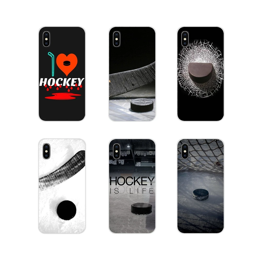 

i love ice Hockey Accessories Phone Shell Covers For Huawei G7 G8 P7 P8 P9 P10 P20 P30 Lite Mini Pro P Smart Plus 2017 2018 2019