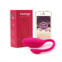 Movimento mágico inteligente app bluetooth vibrador brinquedo do sexo para a mulher controle remoto flamingo clitóris g-ponto estimulador massageador vagina