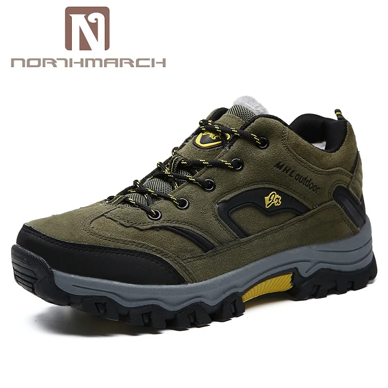 

NORTHMARCH 2018 Shoes Men Winter Fashion Sneakers For Men Warm Outdoor Mountain Casual Shoes Men Non-Slip Lovers Shoes Big Size