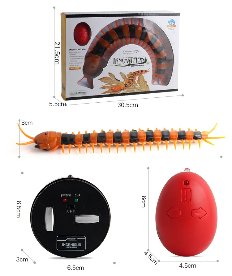 День Дурака и необычный пульт дистанционного управления Скорпион сороконожка Черепаха Паук Жук электрический пульт дистанционного управления игрушка унисекс