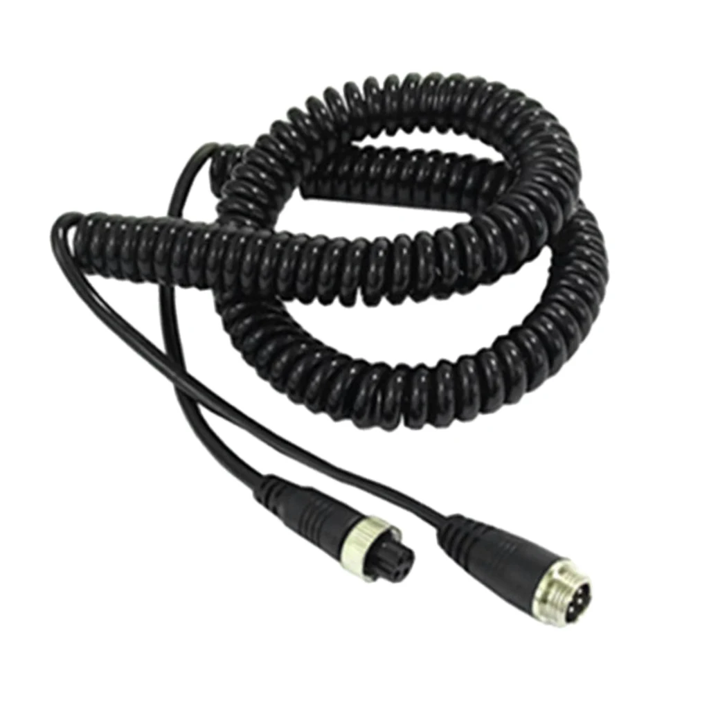 Video Cable 4Pin Reversing Camera Extension Cable 5 Meters For All Car Trailer Reversing Camera