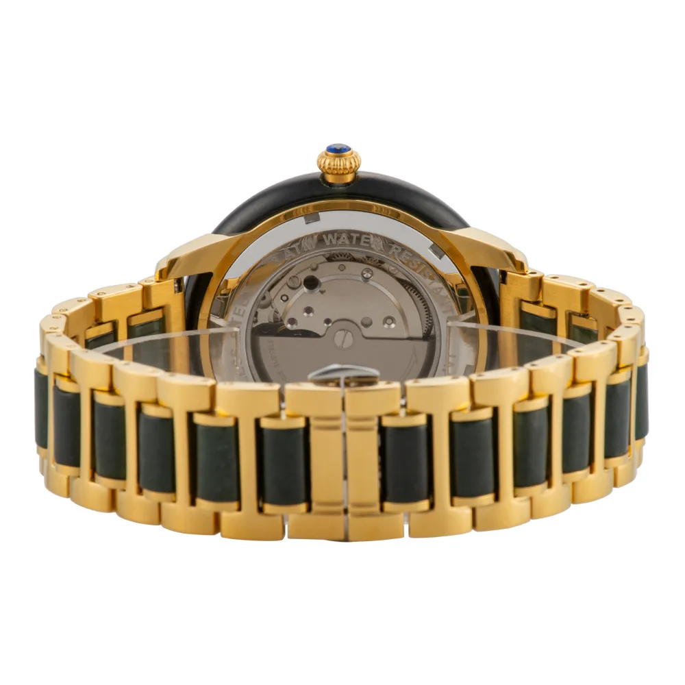 Бренд jade часы автоматические механические мужские часы модные часы для пары Роскошные женские наручные часы индивидуальные деловые мужские часы