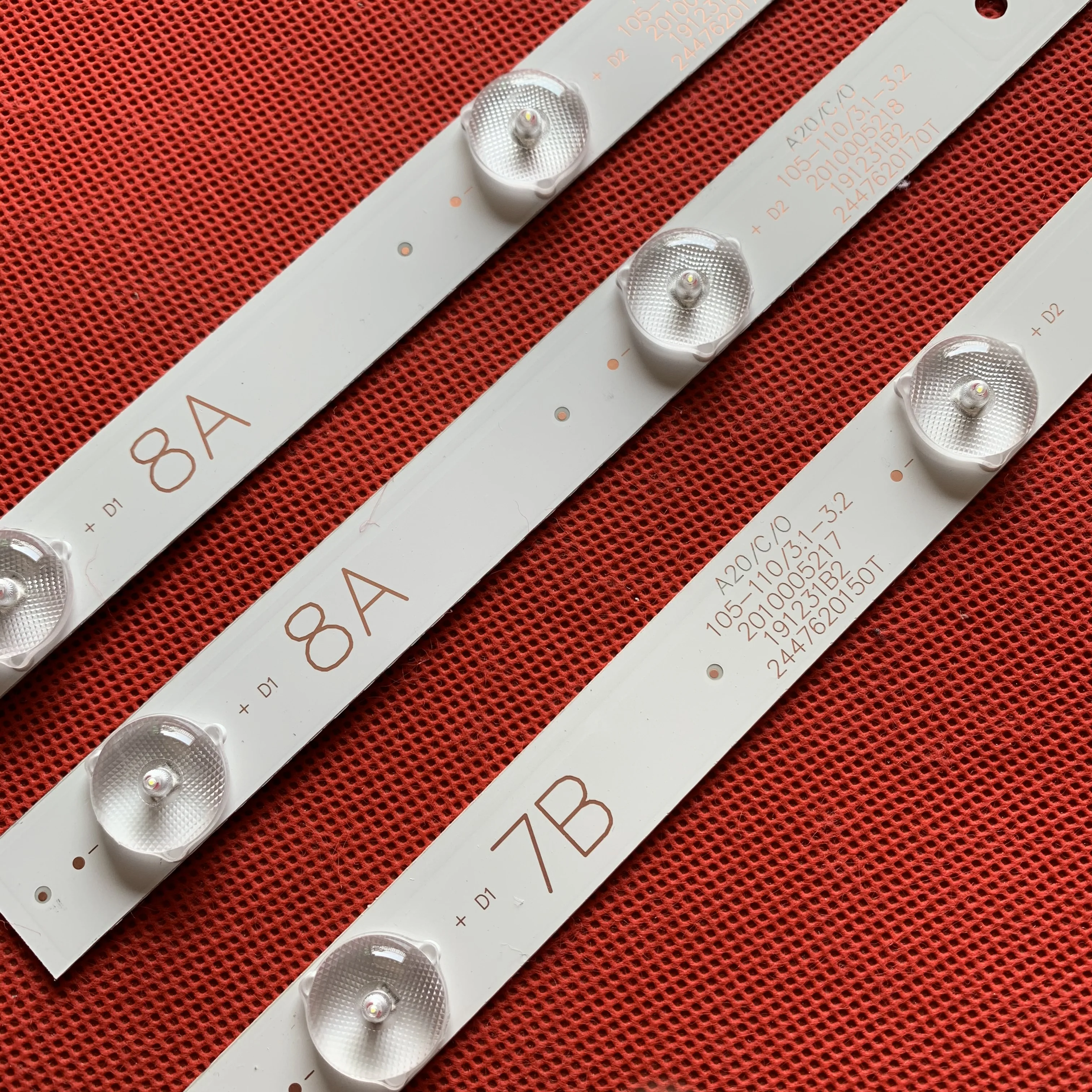 Led Backlight Strip 8 Lampforp Hilips 303gc315038/9 Gc315d07/8  