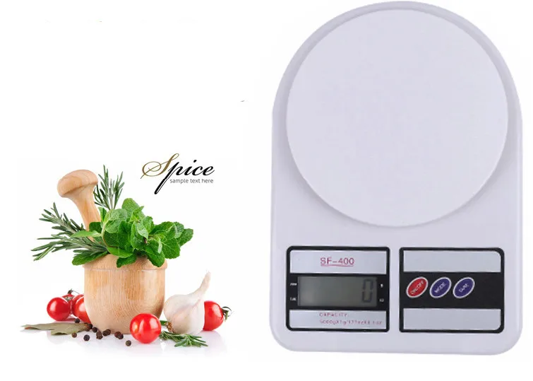 SF-400 бытовые кухонные весы кухонные мини Здоровое питание весы Электронные Кухонные цифровые весы кухонные аксессуары