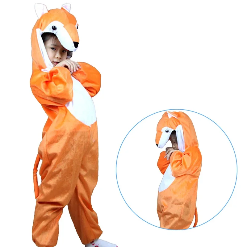 Kids Cartoon Animals Fox Costumes Boy Girl Halloween Cosplay Costume Anime Foxes Disfraces Dress Up Role Play Jumpsuit Clothes Kids Cartoon Animals Fox Costumes Boy Girl Halloween Cosplay Costume Anime Foxes Disfraces Dress Up Role Play Jumpsuit Clothes
