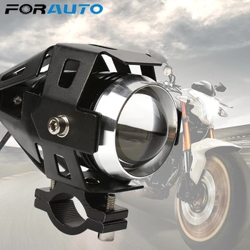 

FORAUTO Motorcycle LED Light U5 Fog Spot Head Light Lamp Offroad 3000LM Car Spotlight Car Styling Accessories