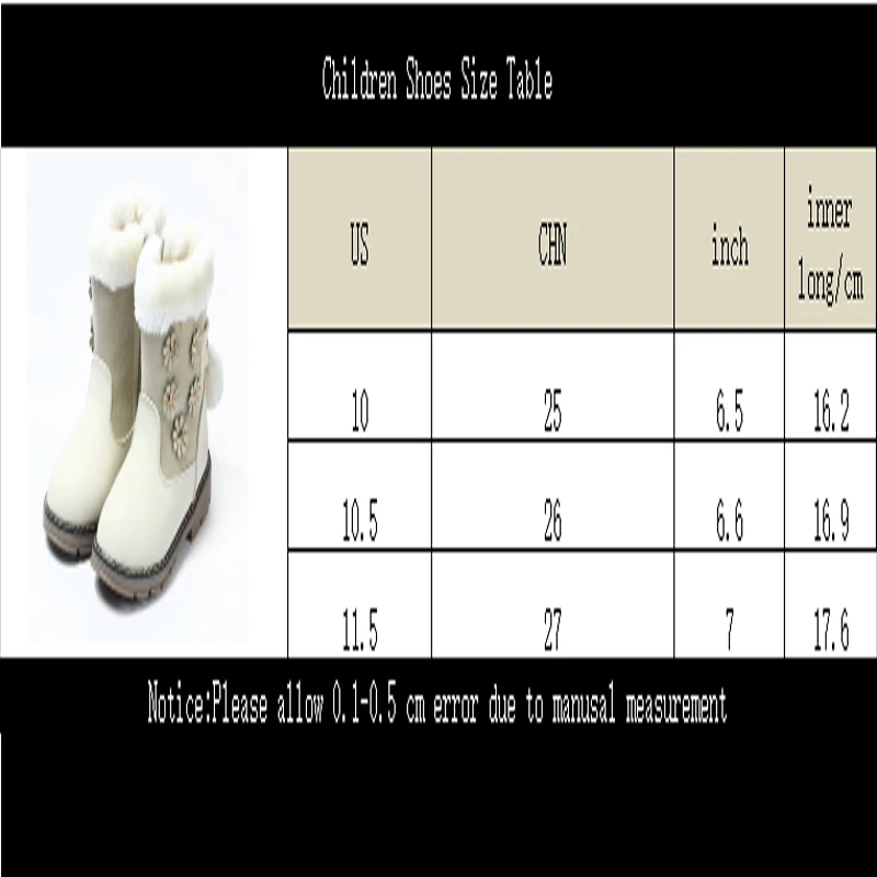 Winter girls boots thickening rabbit fur princess cotton boots cashmere snow boots cattle tendons bottom non-slip girls boots