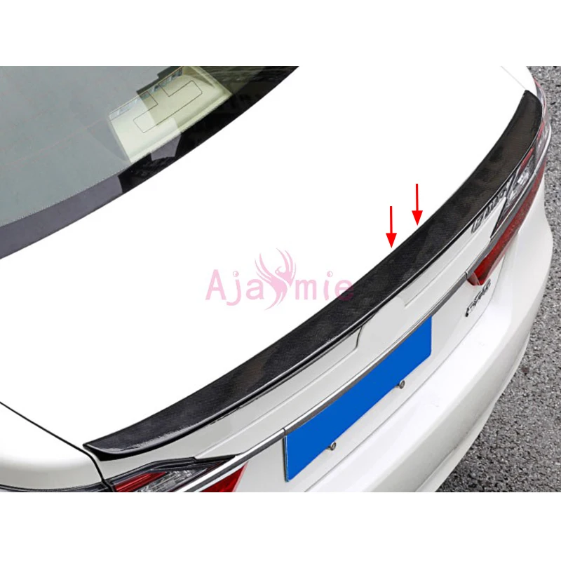 Спойлер на задний багажник для Toyota Camry 2012 2013 2014 2015 2016 2017 спойлер из углеродного