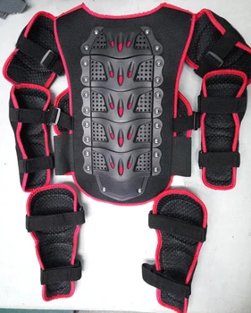 

0.85-1.7M Kids Latka Youth Cycling Body Armor Motocross Protect Vest Chest Spine Guard Baby Knee Elbow armor