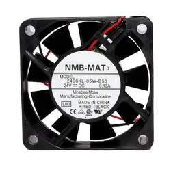 Абсолютно новый оригинальный NMB 6015 24V 0.13A 2406KL-05W-B50 инверторный вентилятор