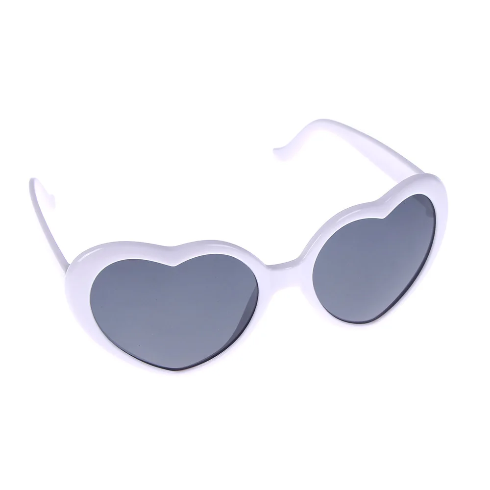 clear blue light glasses Love Heart Sunglasses Women Full Frame Spectacles Female Lolita Heart Shape Eyeglasses Ladies Eyewear Sun Glasses Driver Goggles blue filter glasses